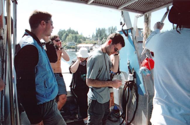 It all begins with these little orange plugs for our ears. The boat is noisy, and rocky, and many off us hang from the edge with our queezy stomachs as we watch the 75KM of our week long journey, drift by.