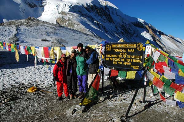 Thorung La Pass, elevation 5416m