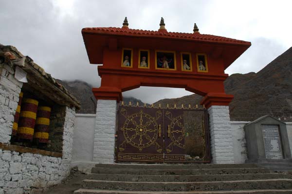 Entrance to Muktinath temples