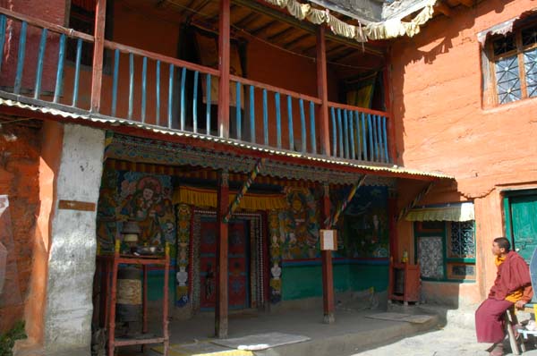 Buddhist monestary in Dzong