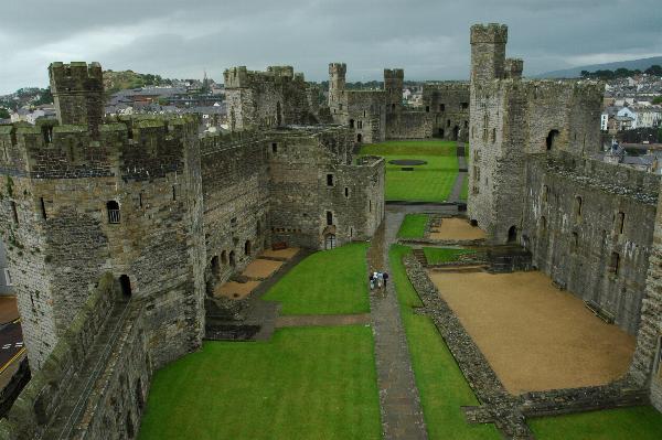 Caernarfon Castle, Caernarfon, Wales