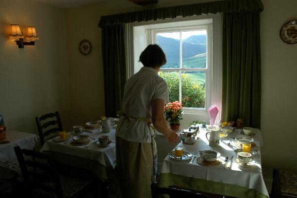 Full English Breakfast in the Breakfast room