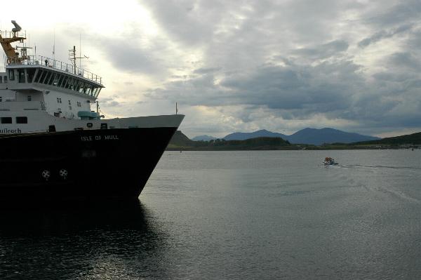 Ferry linking Oban to Isle of Mull and Iona, Scotland