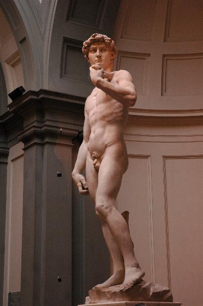 Michaelangelo's famous David