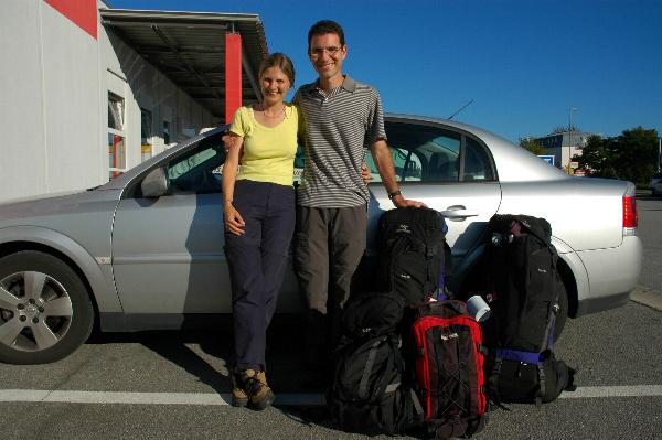 We return our very large rental car in Passau, Germany, and catch a train to Cesky Krumlov the next morning.