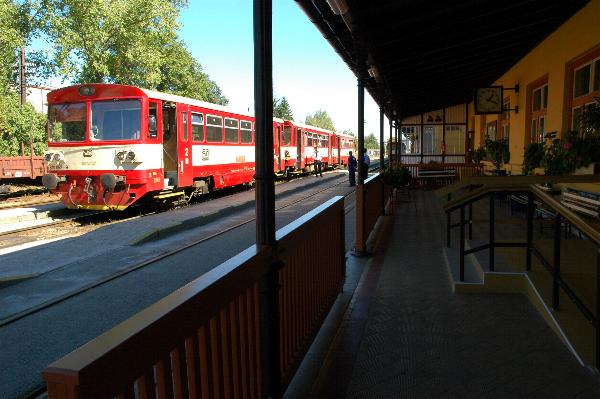Train connection in Czech
