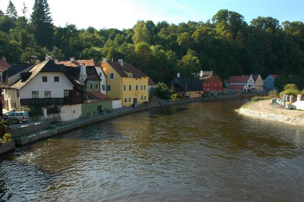 Beautiful, tiny, medieval town of Cesky Krumlov
