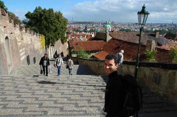 Overlooking the city from the Castle grounds