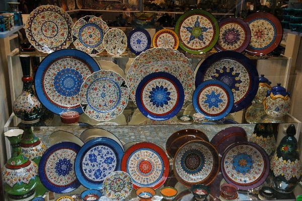 Typical Pottery sold everywhere in Prague