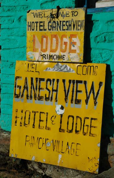 Our favourite lodge on the Langtang trek, Ramche (2440m)