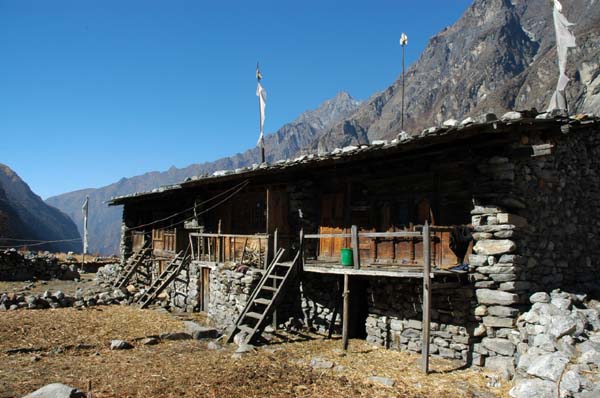 Old Langtang village