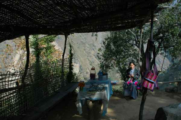 Another tea stop on our new trail on the Helambu side