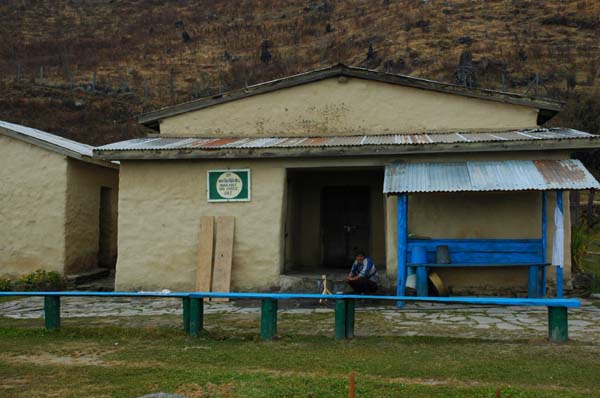 The town has a local Cheese factory, but is closed now because it is too late in the season