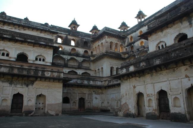 Beautiful palace in Orchha