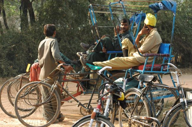 Our transportation around the park takes a break