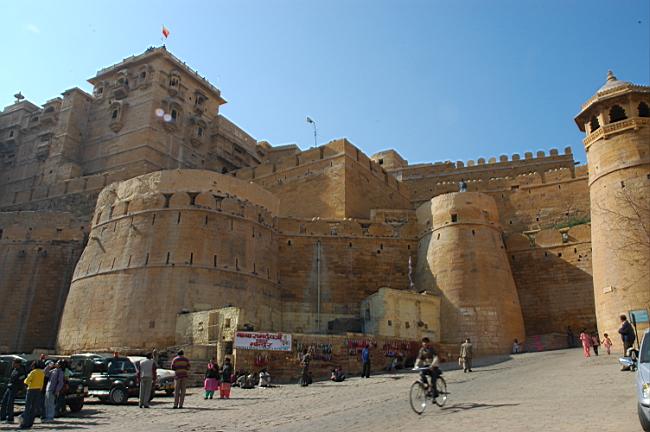 The Jaisalmer Fort - the only fort still inhabited in India