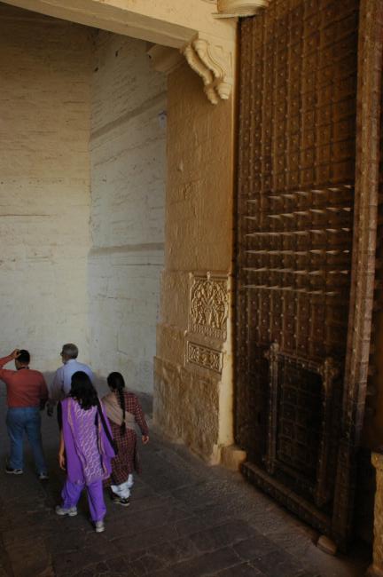 The enormous 3rd gateway into the fort