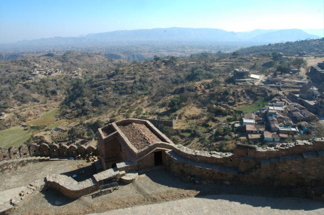 View from the top of the fort.