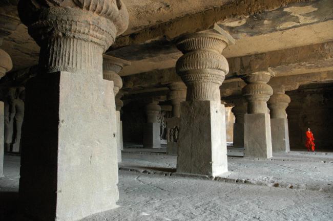 Another massive Hindu cave further along the path.