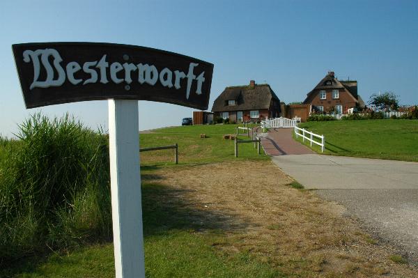 Approximately 125 people live on the Island and have built their homes on artificial hills called Warften. These hills and dykes surrounding the island help to protect their homes from flooding during extra high tides and storm floods.